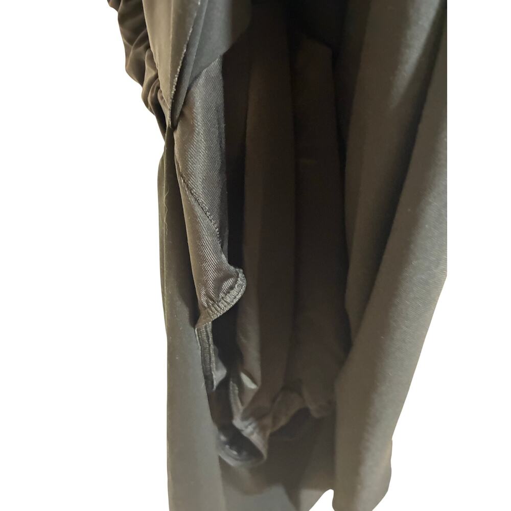 Miracle Suit Magicsuit Rita Black Swimsuit Ruched Flyaway Tummy Control Size 14 - Picture 3 of 7